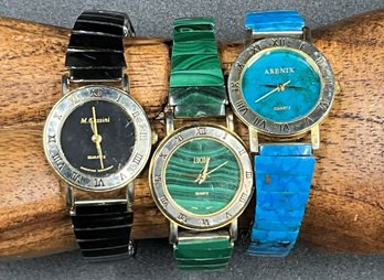 Jewelry #15 - Trio Of Vintage All Ladies Watches