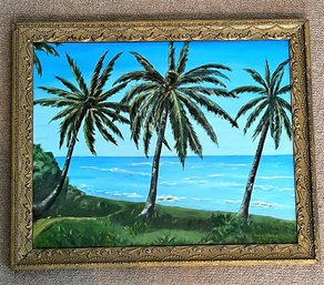 South Shore Jamaica Painting - Wood Frame