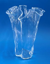 Muurla Of Finland EVA Handkerchief Glass Art Vase