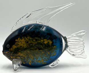 Hand Blown Art Glass  Fish - (K4)