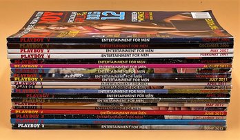 Lot Of 20 PLAYBOY Magazines 2006-2013 - (FR)