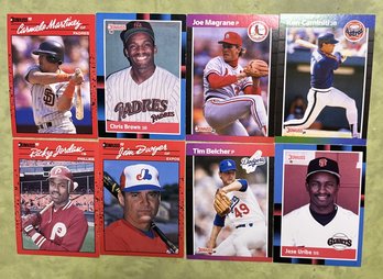 Over 600 Donruss 1987-1990 MLB Baseball Trading Cards