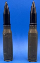Lot Of Two 25mm Dummy Rounds - (TR)