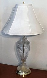 Vintage Regency Style Crystal Table Lamp