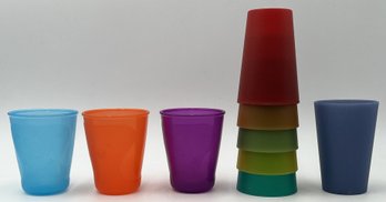 Plastic Childrens Drinking Glasses - (K5)