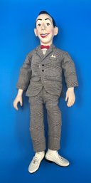Vintage Talking Pee Wee Herman Pull String 18' Doll