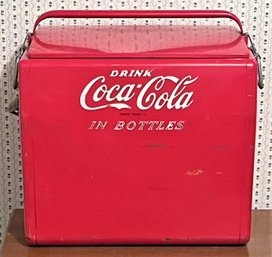 Vintage Original 1950s Cavalier COCA-COLA Cooler - (BR2)