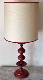 Vintage Metal Table Lamp - (BR2)