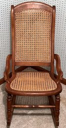 Vintage Wood Rocking Chair - (BR2)
