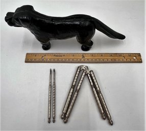 Vintage Iron Dog Nutcracker & Tools