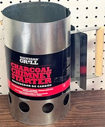 Backyard Grill Charcoal Chimney Starter - New In Packaging