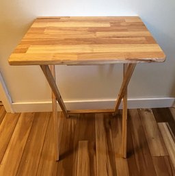Collapsible Wooden Snack / Craft Table