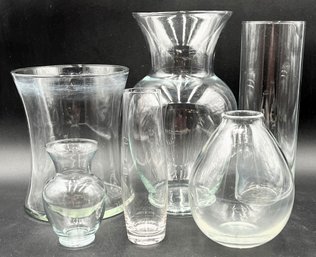 Clear Glass Vase Bundle - (K11)