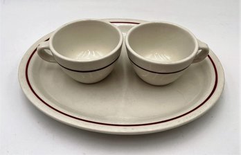 Oval Platter & Mugs