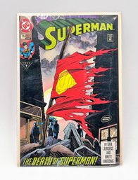 Superman DC Comics 1993 #75 Death Of Superman