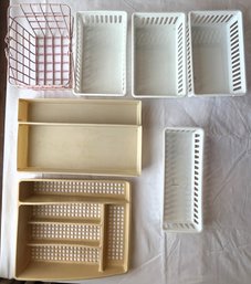 Collection Of Plastic Organizers - (B1)