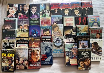 VHS Bundle # 1 - 37 Titles - (BR1)