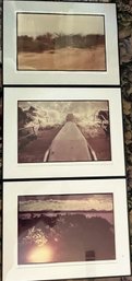 Lot Of 3 Signed And Matted Photographs By Ralph Wolff