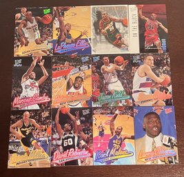 Over 200 Fleer Ultra NBA 1996 Basketball Cards