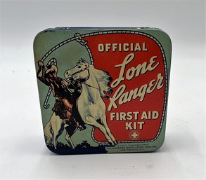 Vintage Official Lone Ranger First Aid Kit