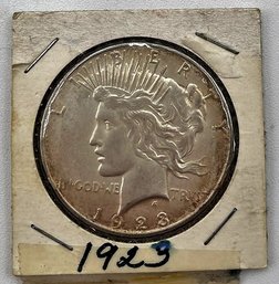 1923 Liberty Peace Dollar - 90 Percent Silver