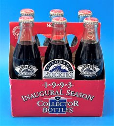 Colorado Rockies Inaugural Season (1993) 6 Pack Collector Bottles