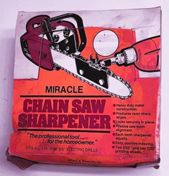 Chain Saw Sharpener - (BT)