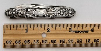 Vintage Sterling Silver Pocket Knife