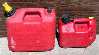 Gas Containers Lot Of 2 - (G)