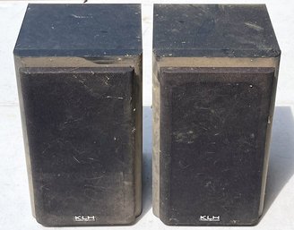 Pair Of KLH Audio Speakers (Model #911B)