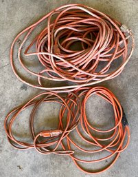 Lot Of 3 Heavy Duty Extension Cords - (G)
