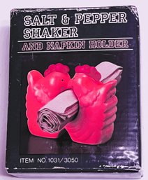 Ceramic Salt & Pepper Napkin Holder - (BT)