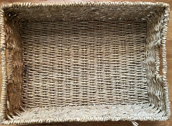 Rectangle Basket With Handles - (LR)