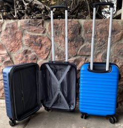 Set Of 2 Amazon Rolling Hardshell Luggage Bag - (G)