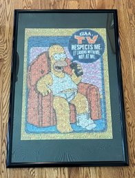 Homer Simpson Framed Poster