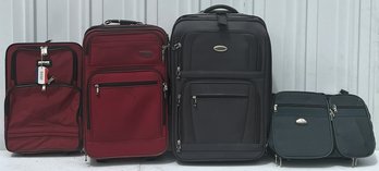Lot Of 4 Luggage Bags - (C2)