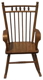Small Wooden Rocking Chair - (C2)