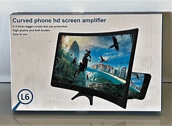 Smartphone Curved HD Amplifier Screen - New In Box