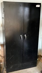 Large Metal 5 Shelf Storage Cabinet - (G)