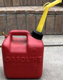 2 Gallons Plastic Gasoline Can With Spout - (G)