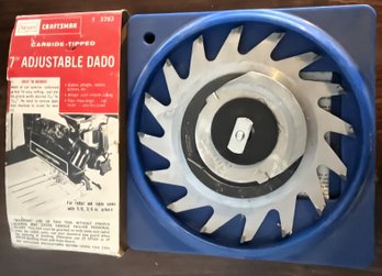 7' Carbide Tipped Adjustable Dado New In Packaging - (G)