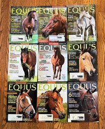 Lot Of 9 Equis Magazines