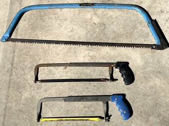 Lot Of 3 Saws - (G)