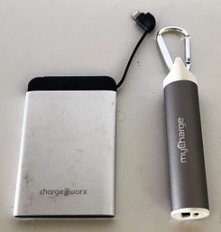 2 Power Banks For Phones/devices