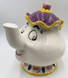 Vintage DISNEY Mrs. Potts Cookie Jar - (K)