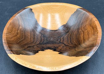 Carved Wood Bowl From Belize - (K12)