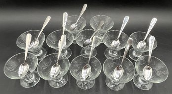 12 Libby Glass Appetizer/Tasting Cups - (K12)