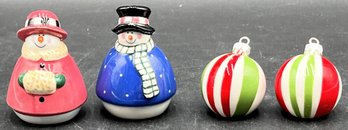 Adorable Holiday Salt & Pepper Shakers - (K13)