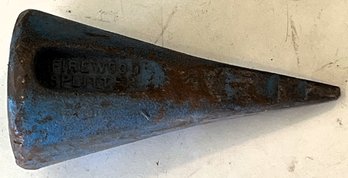 Vintage Metal Firewood Splitter - (G)