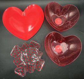 Acrylic Valentines Day Dishes - (P)